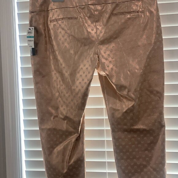 Alfani Ankle Tummy Control Rose Shimmer 16 - Picture 7 of 13